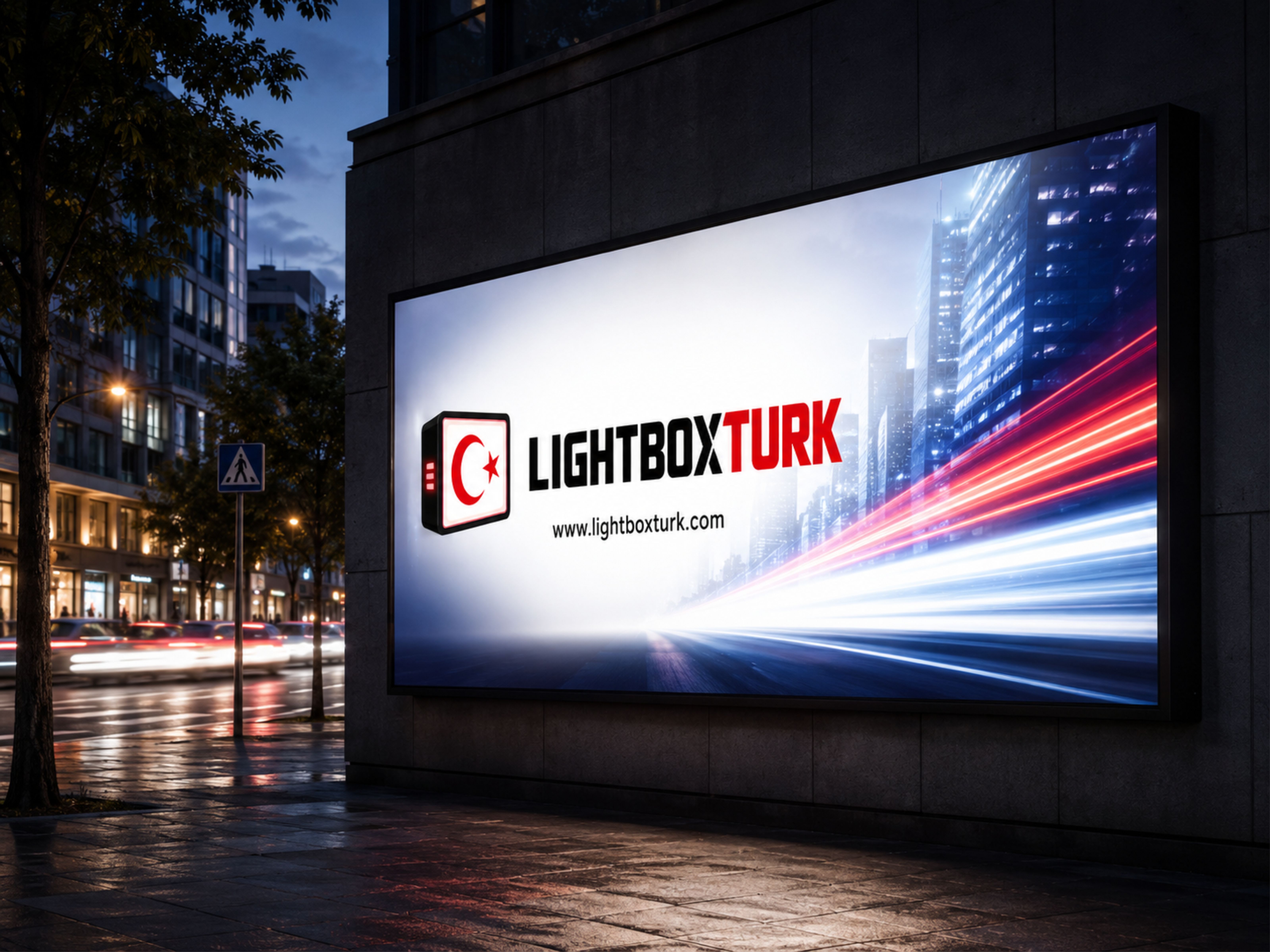 8cm Lightbox - Dış Mekan
