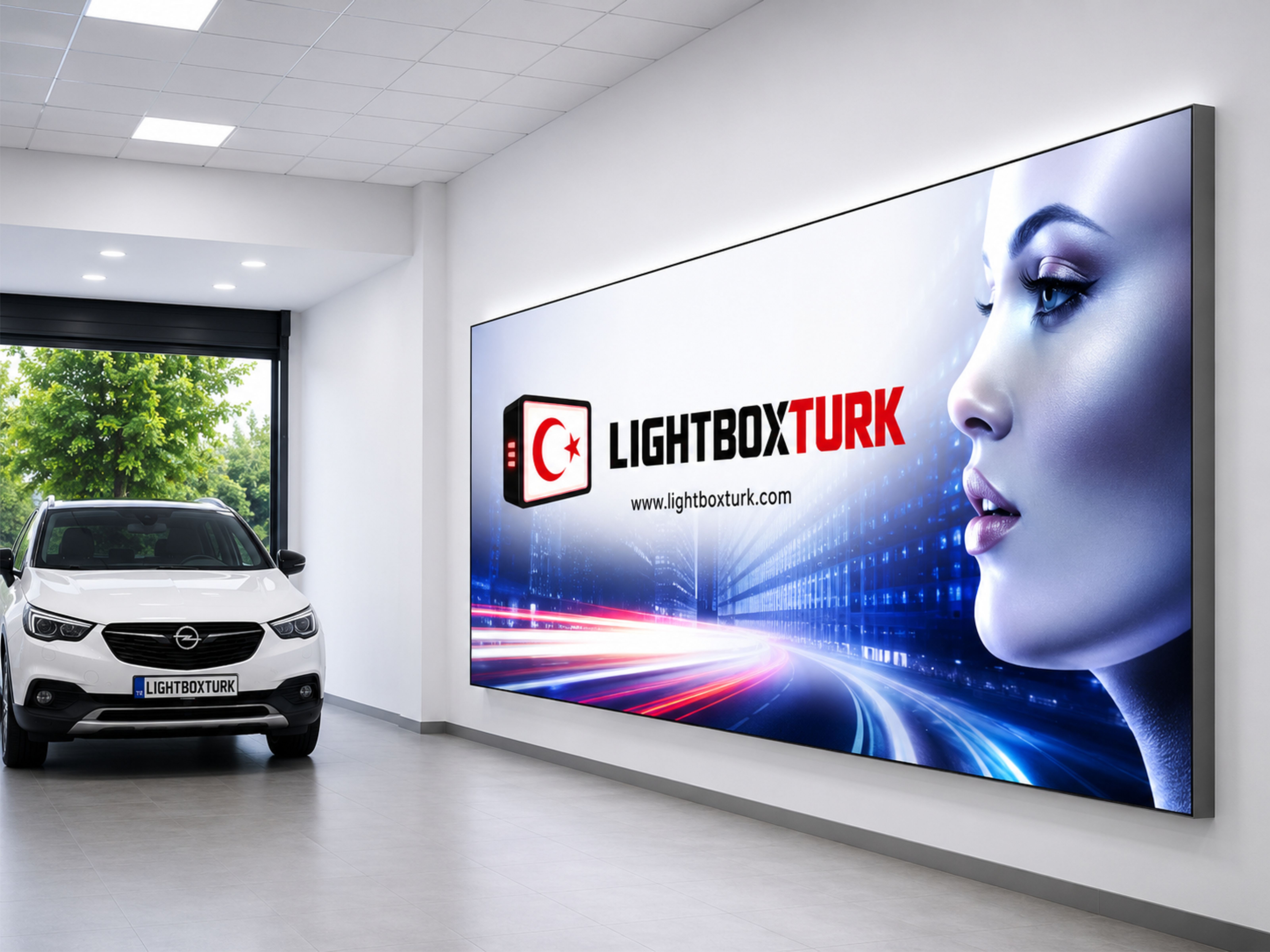 8cm Lightbox - İç Mekan